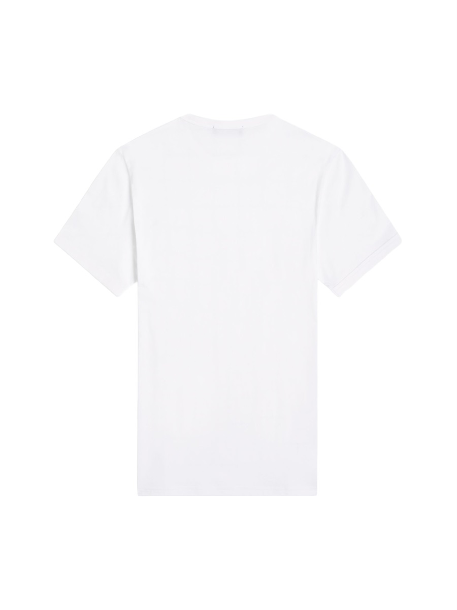 Fred Perry T-SHIRT WITH LOGO Wit