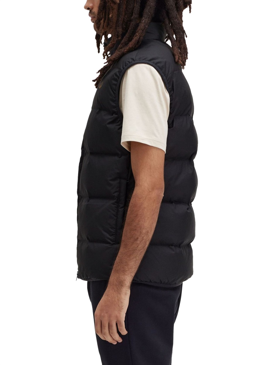 Fred Perry THERMAL VEST Zwart