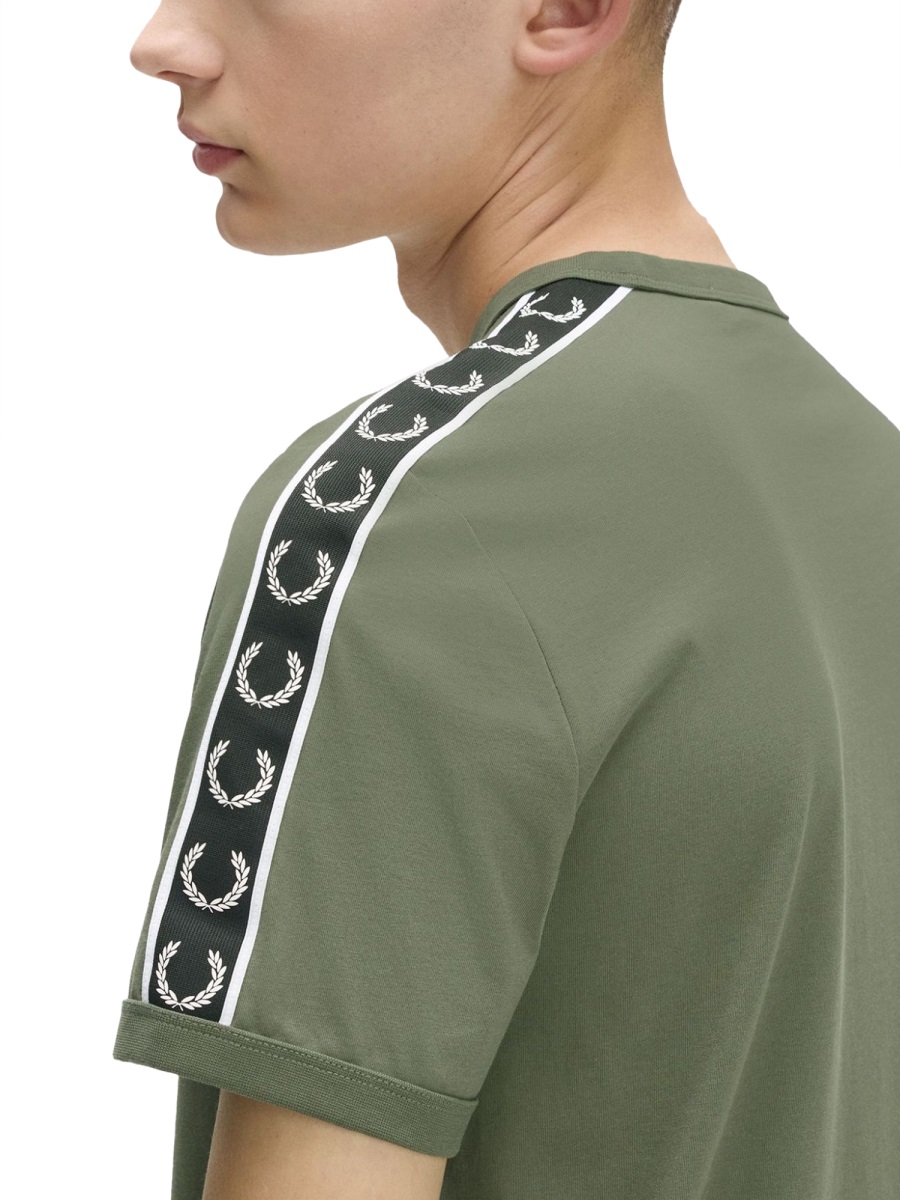 Fred Perry T-SHIRT RINGER Groen