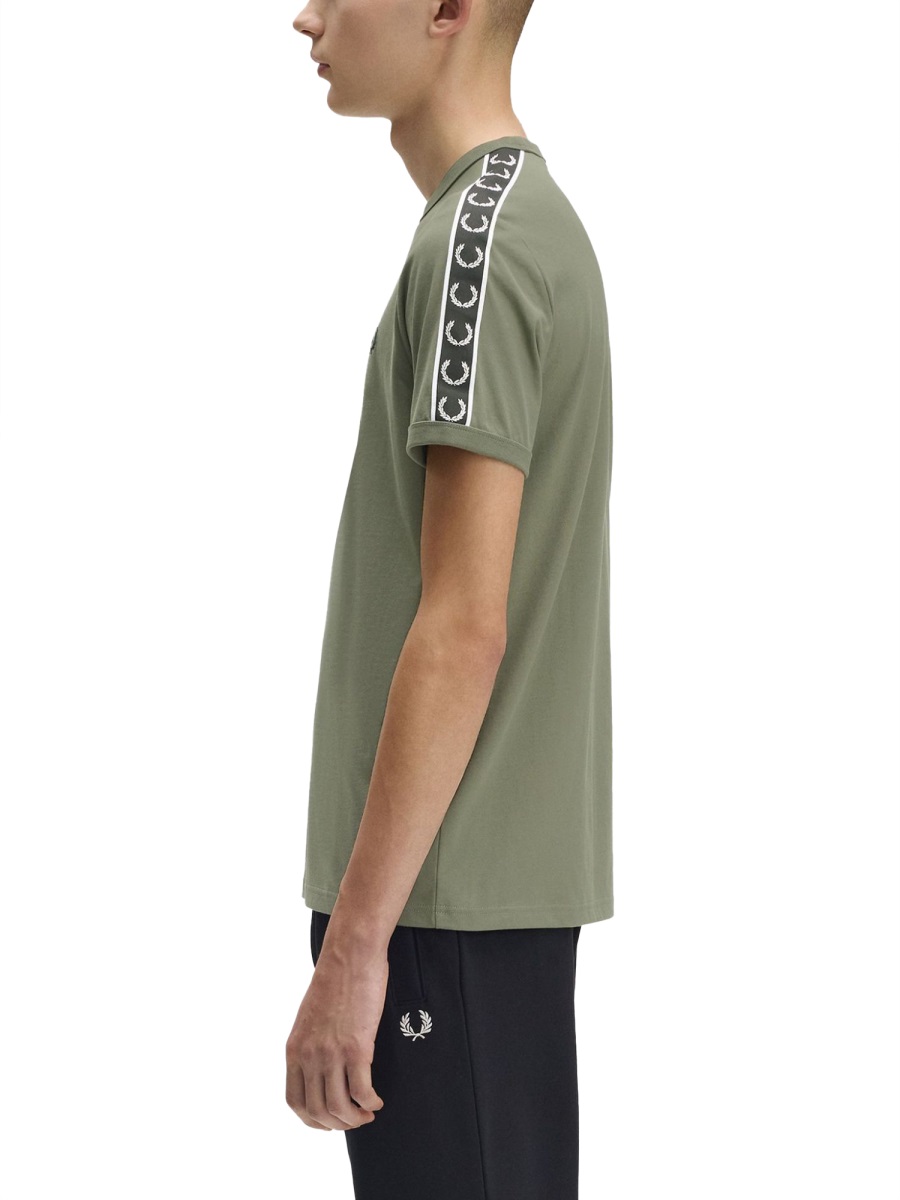 Fred Perry T-SHIRT RINGER Groen