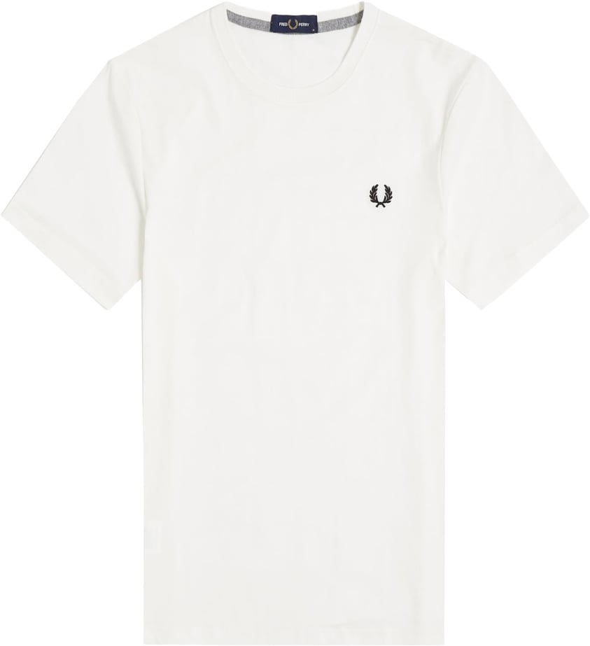 Fred Perry COTTON T-SHIRT Wit