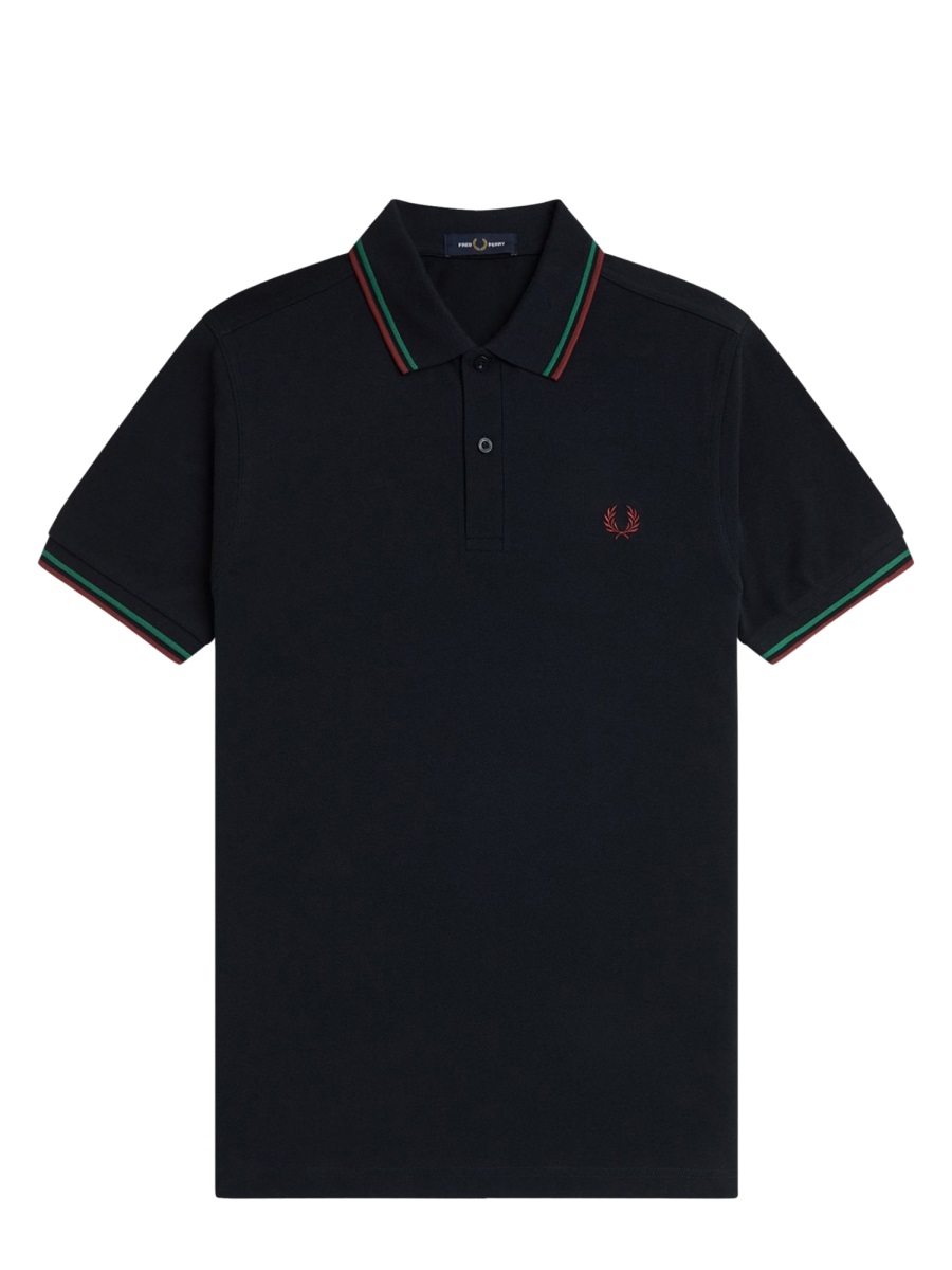 Fred Perry POLO WITH LOGO Blauw