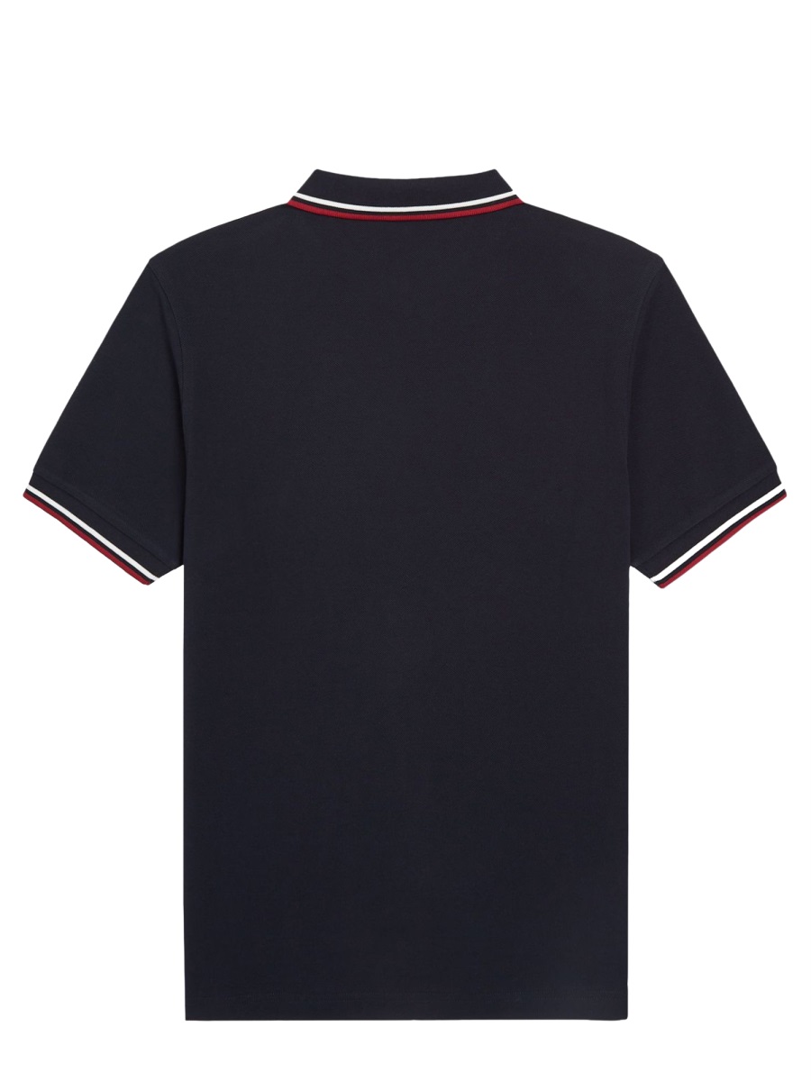 Fred Perry POLO WITH LOGO Blauw