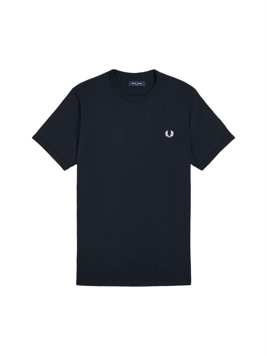 Fred Perry T-SHIRT WITH LOGO Blauw