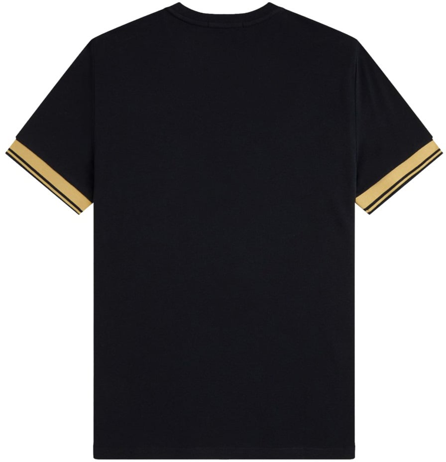 Fred Perry T-SHIRT CON LOGO Zwart