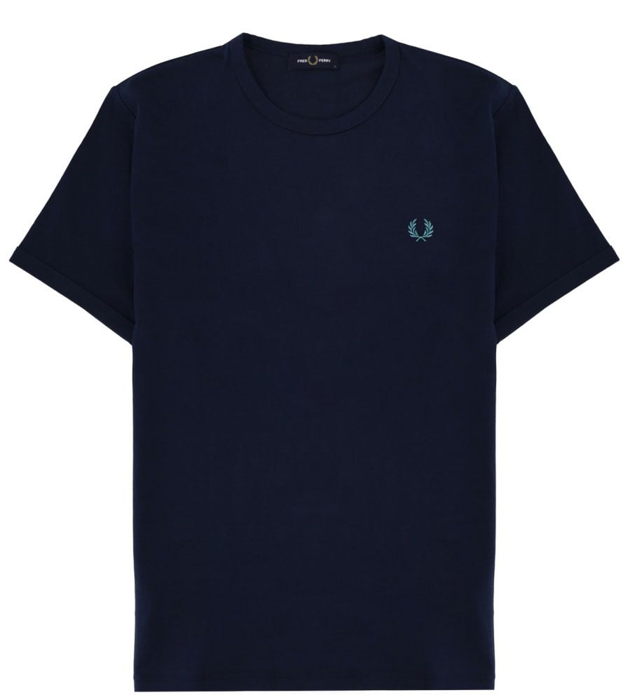Fred Perry T-SHIRT WITH LOGO Blauw