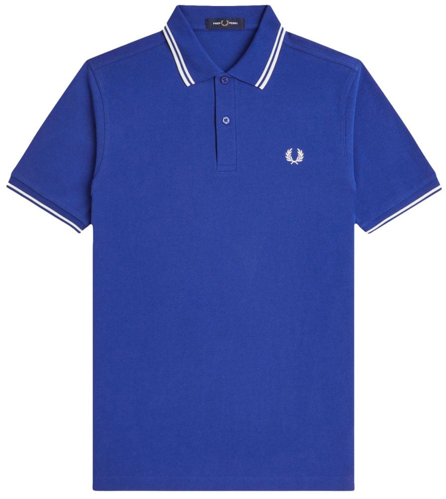 Fred Perry POLO WITH LOGO Blauw