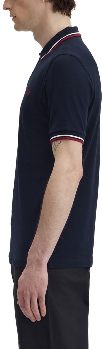 Fred Perry POLO WITH LOGO Blauw