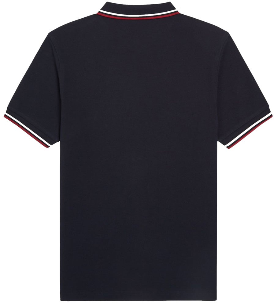 Fred Perry POLO WITH LOGO Blauw