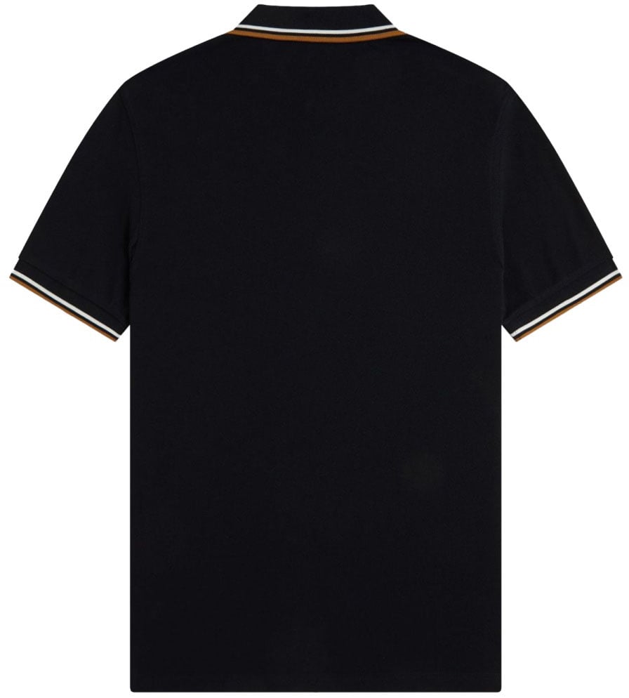 Fred Perry POLO WITH LOGO Zwart
