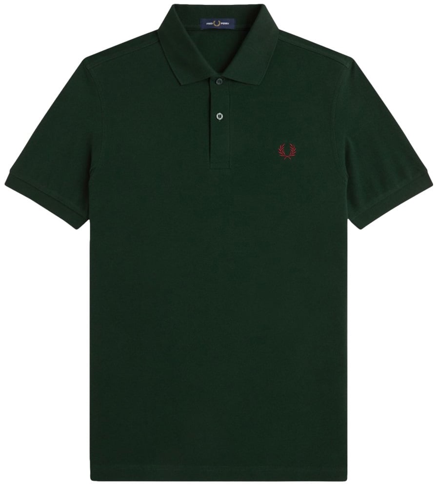 Fred Perry POLO WITH LOGO Groen