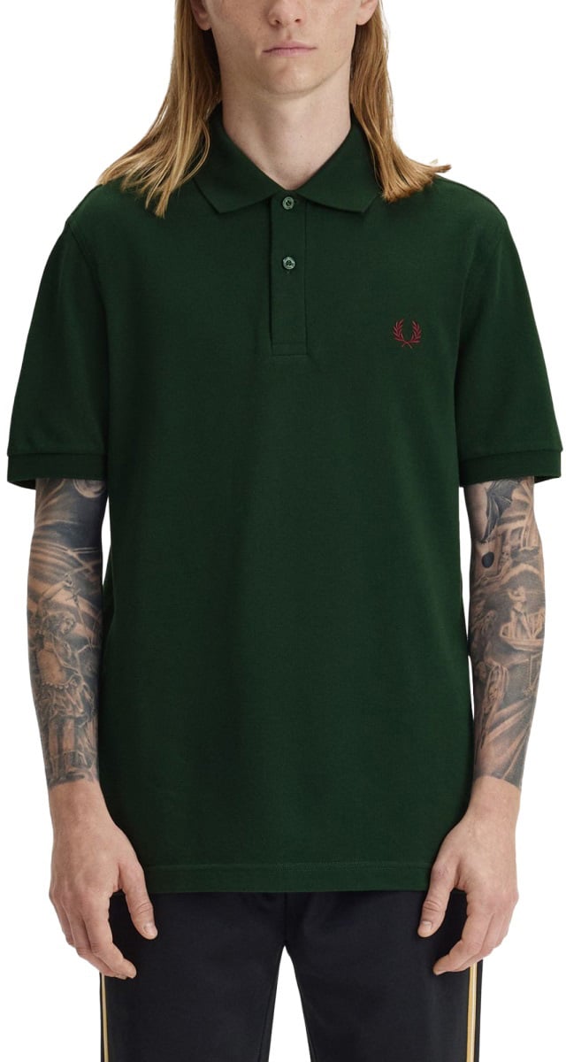 Fred Perry POLO WITH LOGO Groen
