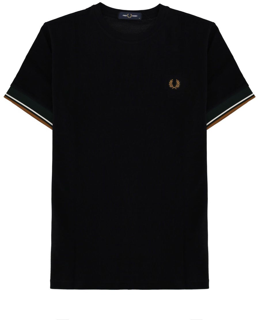 Fred Perry T-SHIRT WITH LOGO Zwart
