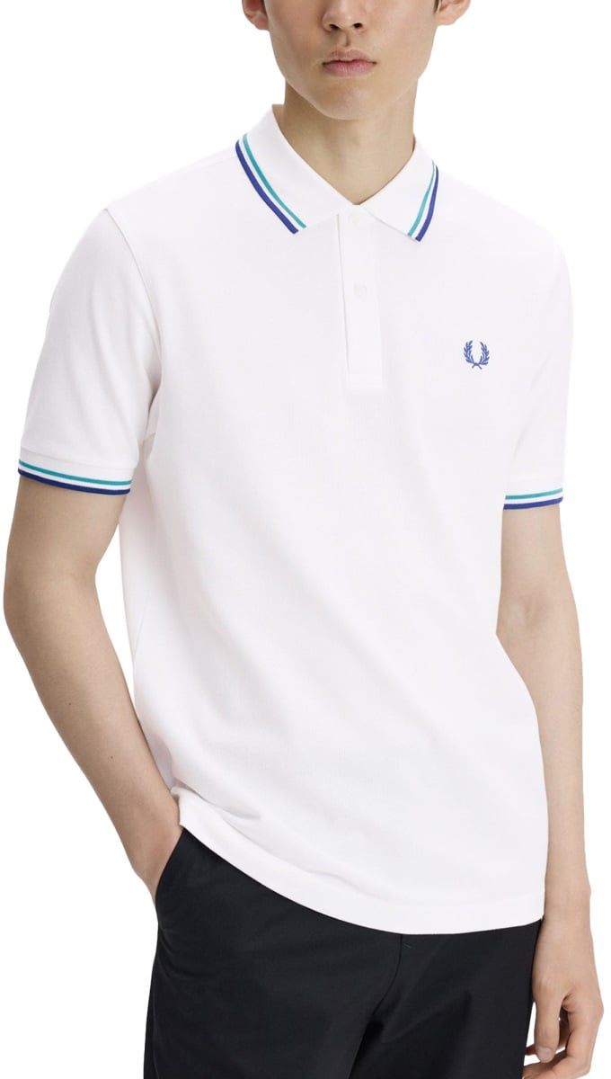 Fred Perry POLO CON LOGO Wit