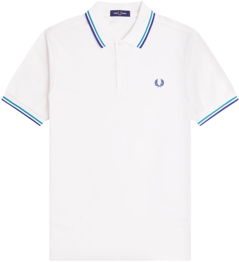 Fred Perry POLO CON LOGO Wit