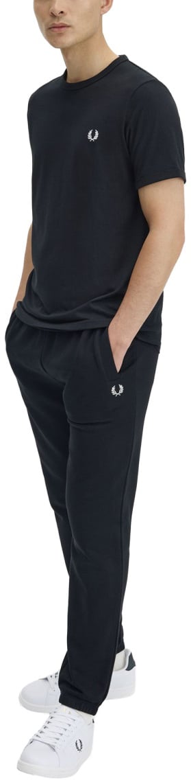 Fred Perry T-SHIRT CON LOGO Zwart