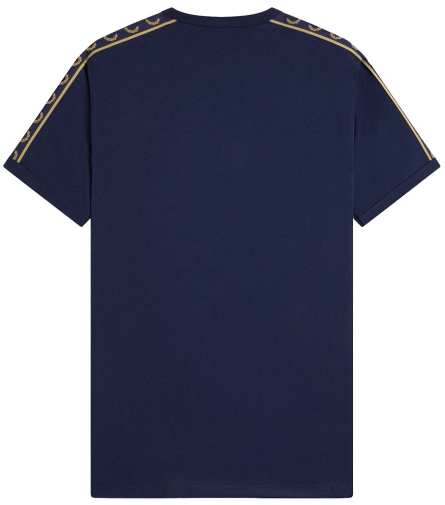 Fred Perry T-SHIRT CON LOGO Blauw