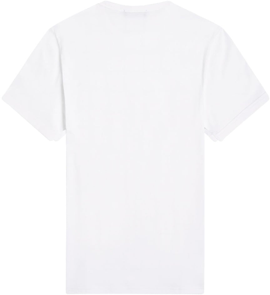 Fred Perry T-SHIRT CON LOGO Wit