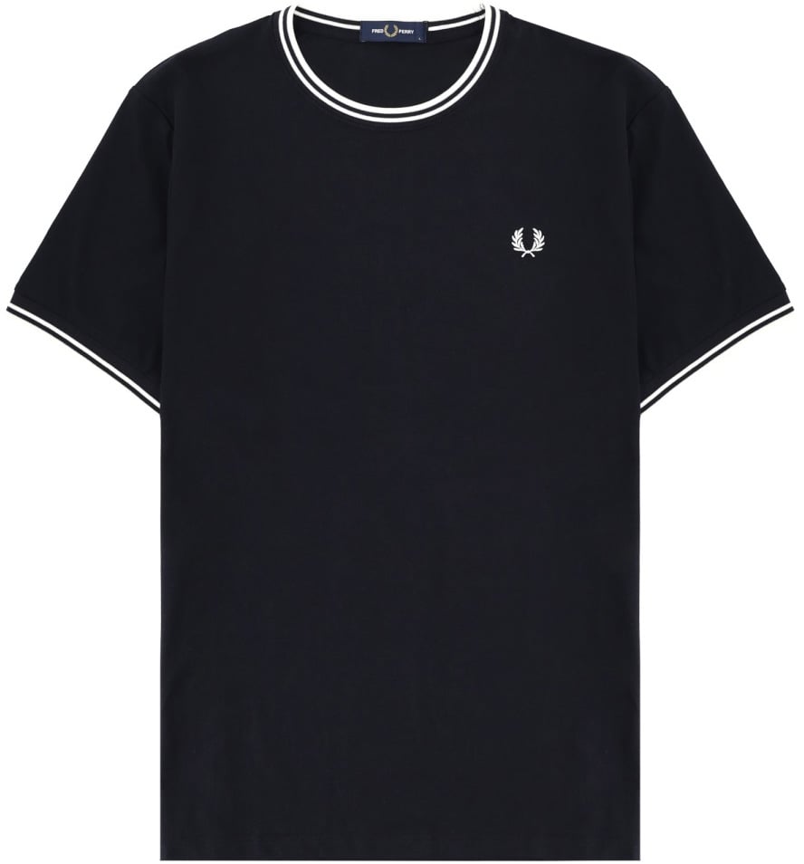 Fred Perry T-SHIRT WITH LOGO Blauw