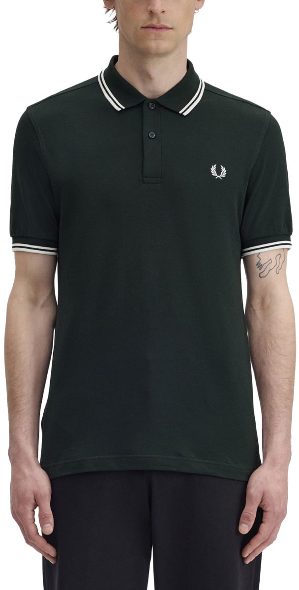 Fred Perry POLO CON LOGO Groen