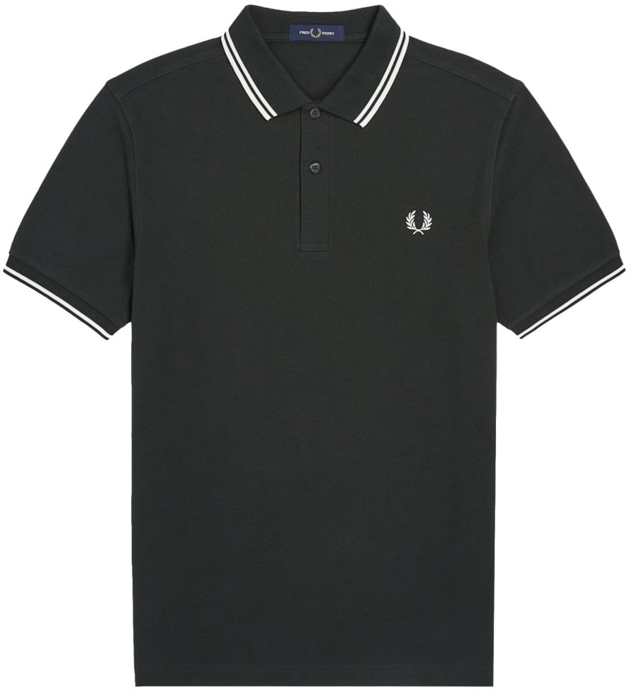 Fred Perry POLO CON LOGO Groen