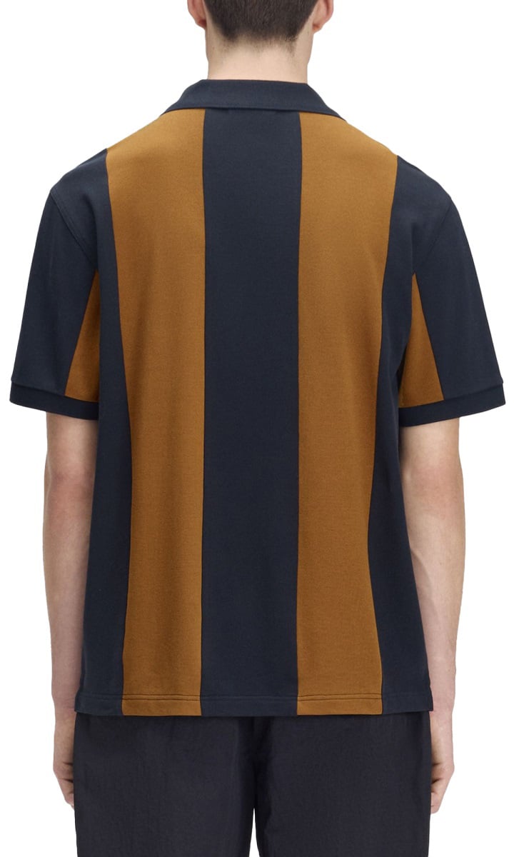 Fred Perry POLO "MEYBA" CON LOGO Blauw