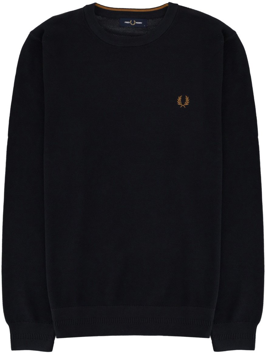 Fred Perry MAGLIA IN COTONE PIQUÉ Blauw