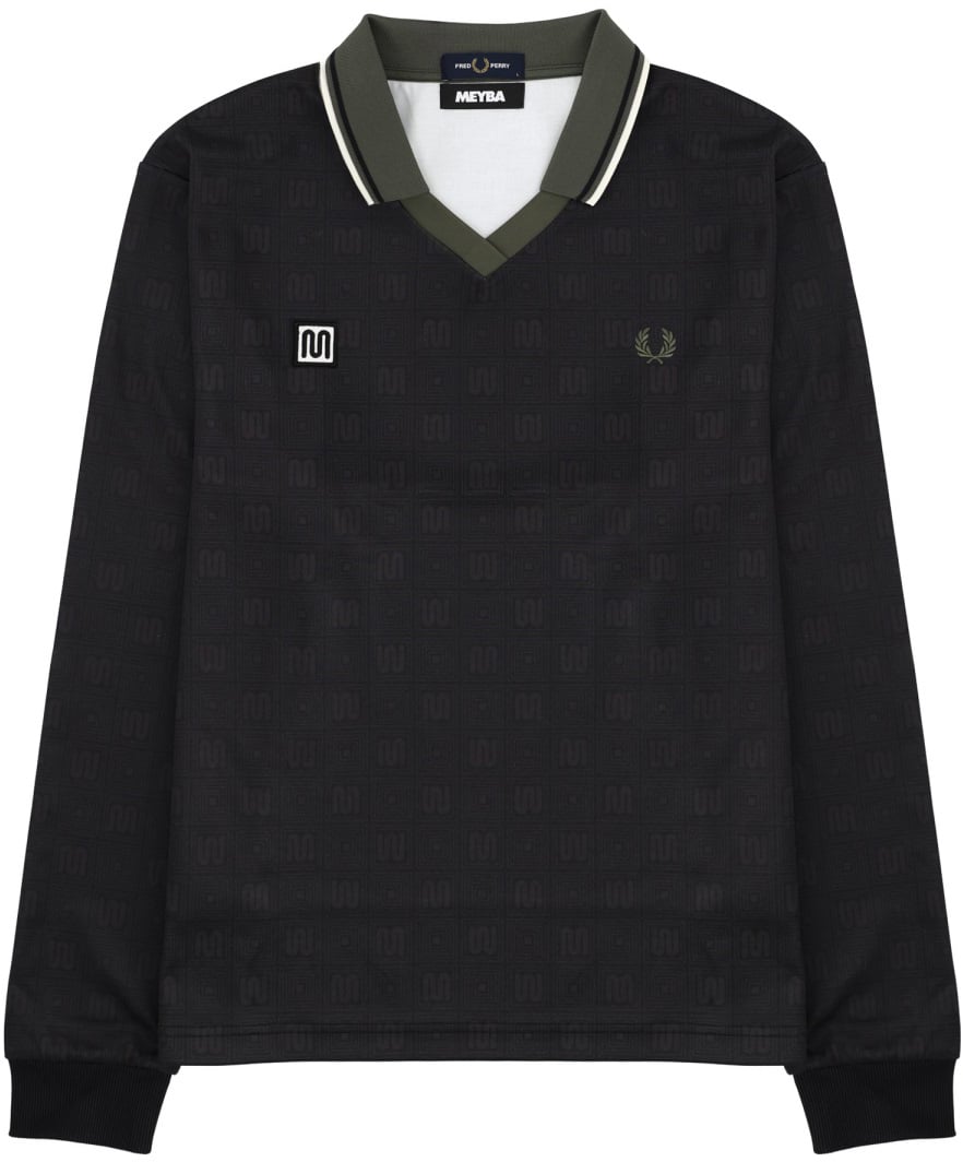 Fred Perry POLO "MEYBA" CON LOGO Zwart
