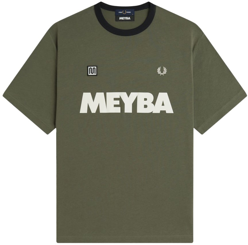 Fred Perry T-SHIRT "RINGER MEYBA" Groen