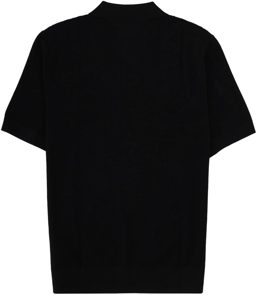 Fred Perry POLO IN MAGLIA CON LOGO Zwart