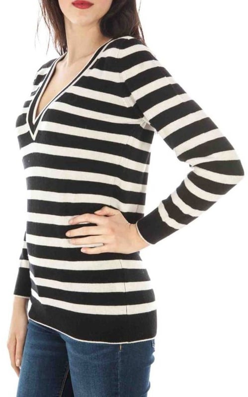 Fred Perry Nero Wool Women Sweater Zwart