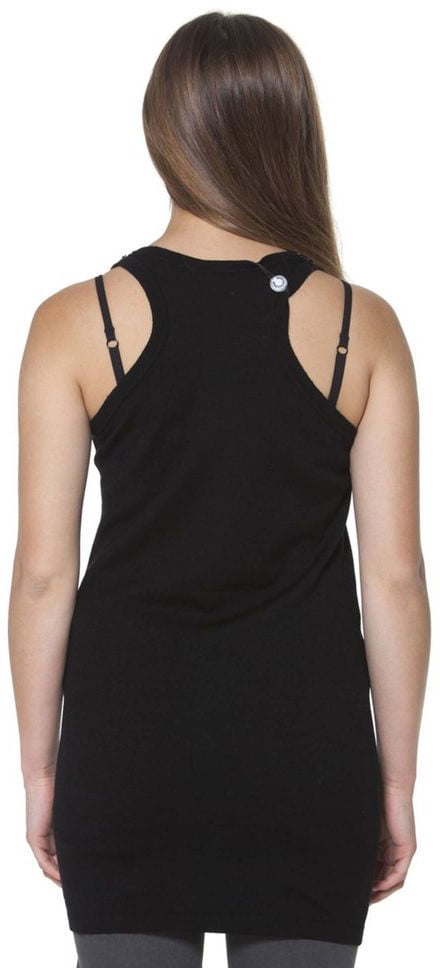 Fred Perry Black Wool Women T-Shirt Zwart