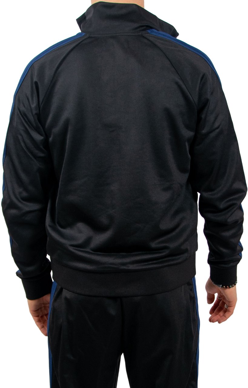 Fred Perry Fred Perry Mesh Taped Track Jacket Zwart