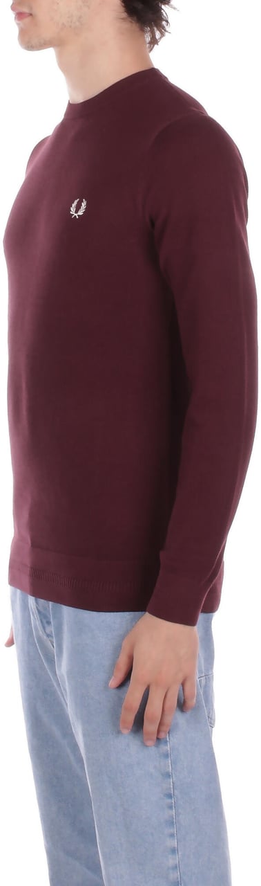 Fred Perry Sweaters Prune Rood