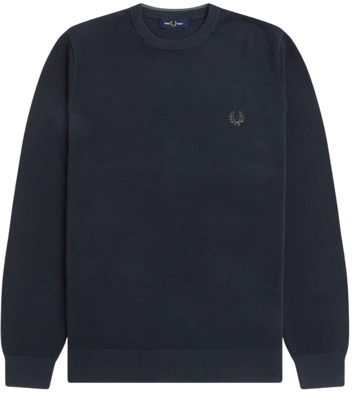Fred Perry Sweater Blauw