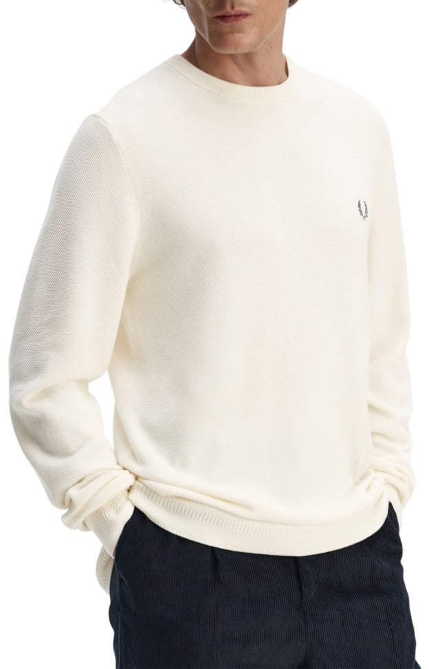 Fred Perry Sweater Beige