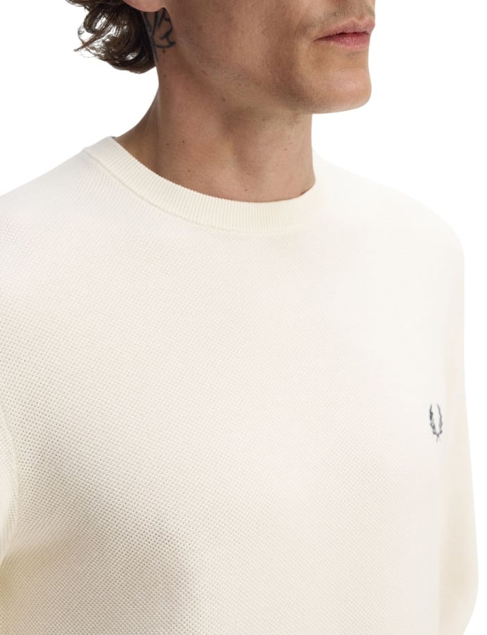 Fred Perry Sweater Beige