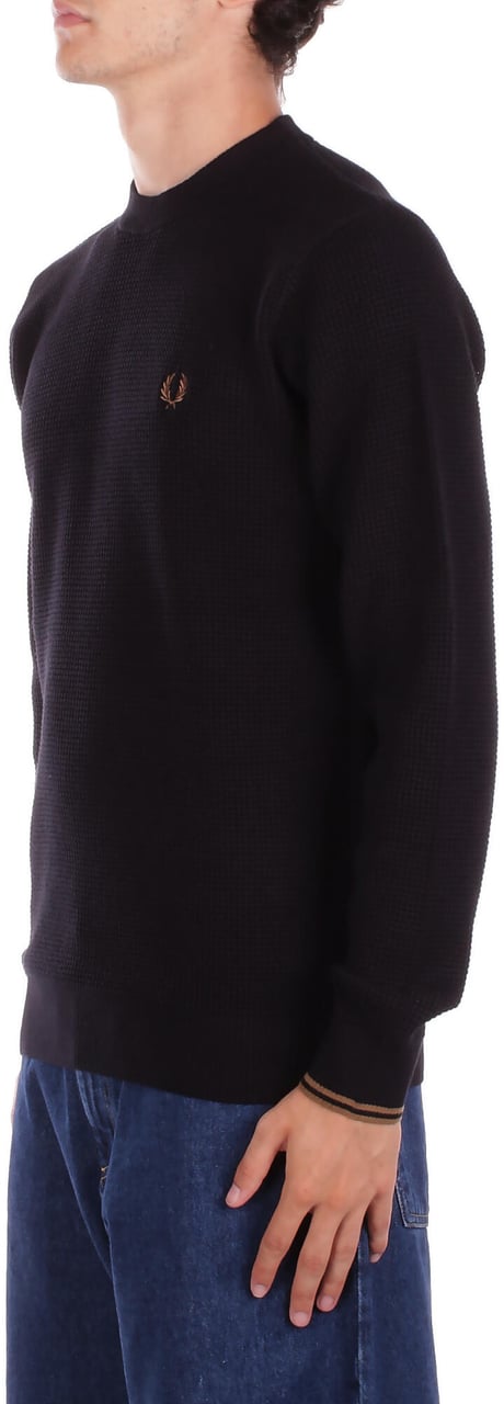 Fred Perry Sweaters Black Zwart