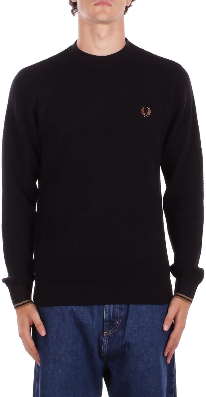 Fred Perry Sweaters Black Zwart