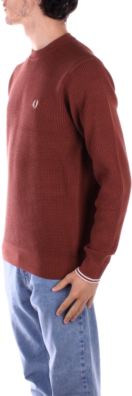 Fred Perry Sweaters Whisky Bruin