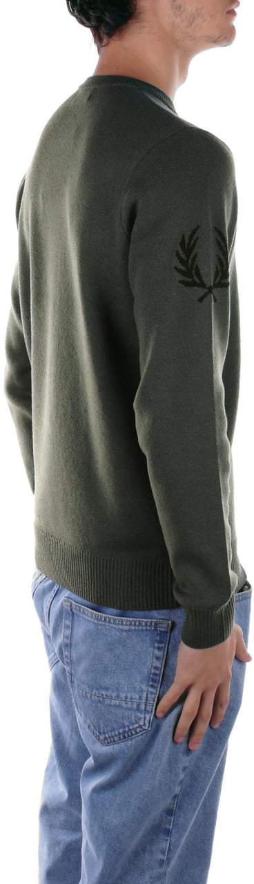 Fred Perry Sweaters Green Groen