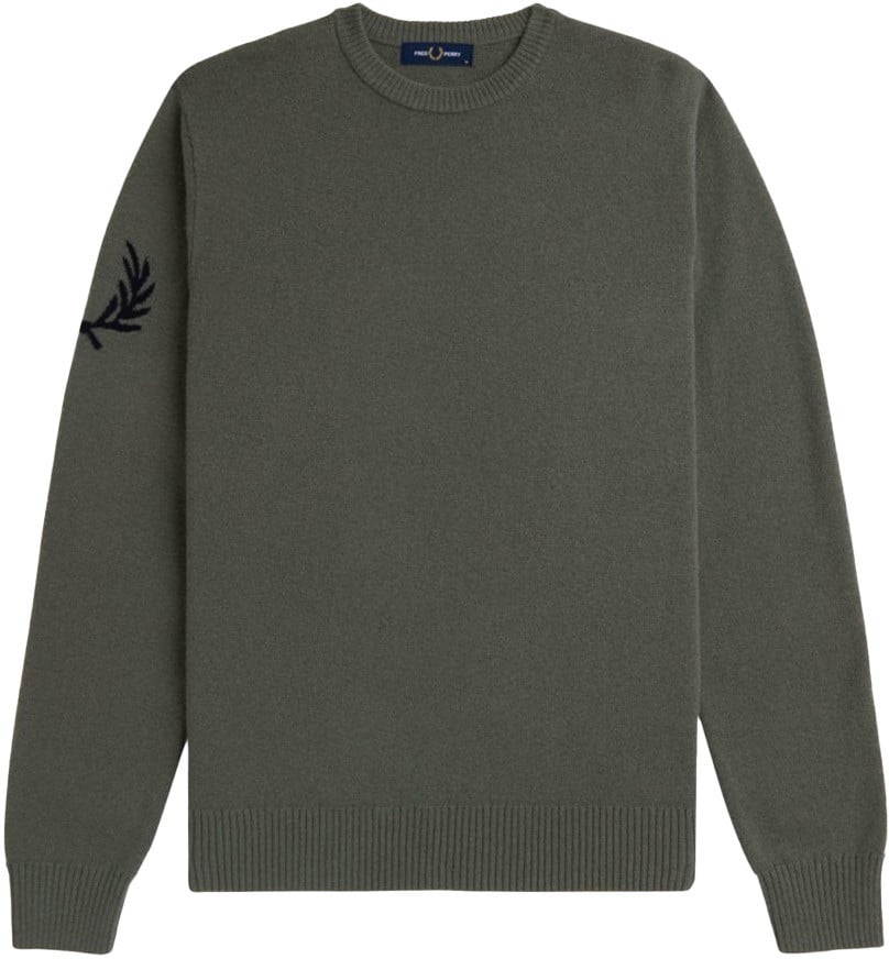 Fred Perry Sweaters Green Groen
