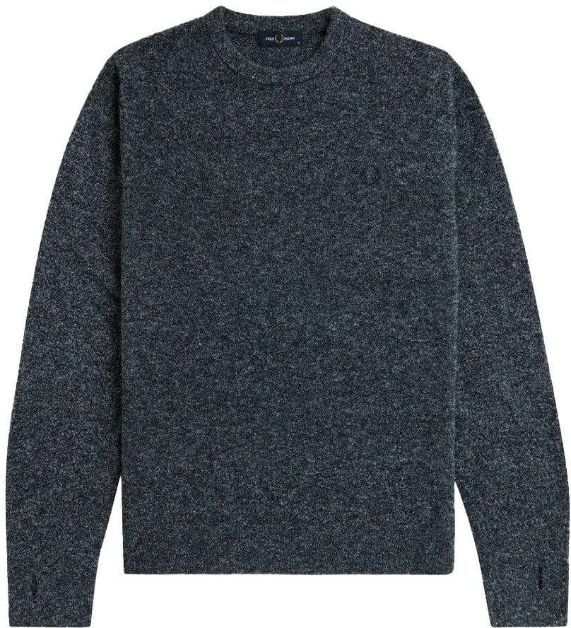 Fred Perry Sweaters Blue Blauw