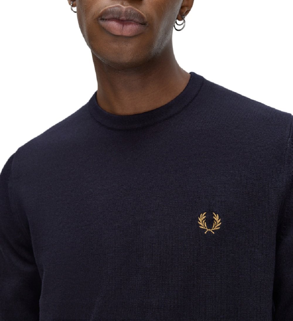 Fred Perry Fred Perry Sweater Blauw