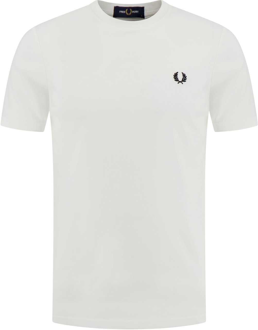 Fred Perry T-shirt Wit Wit