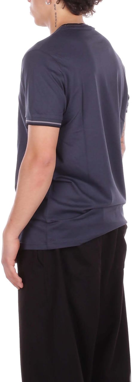 Fred Perry T-Shirts And Polos Navy Grey Blauw