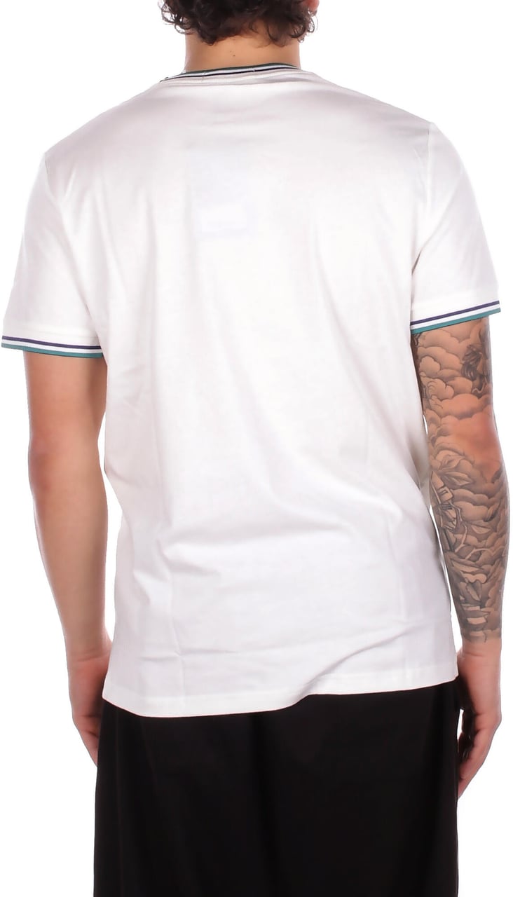 Fred Perry T-Shirts And Polos Panna Wit