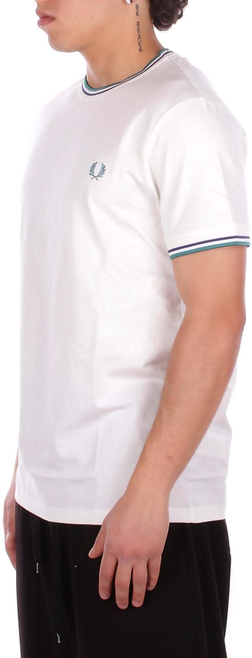 Fred Perry T-Shirts And Polos Panna Wit