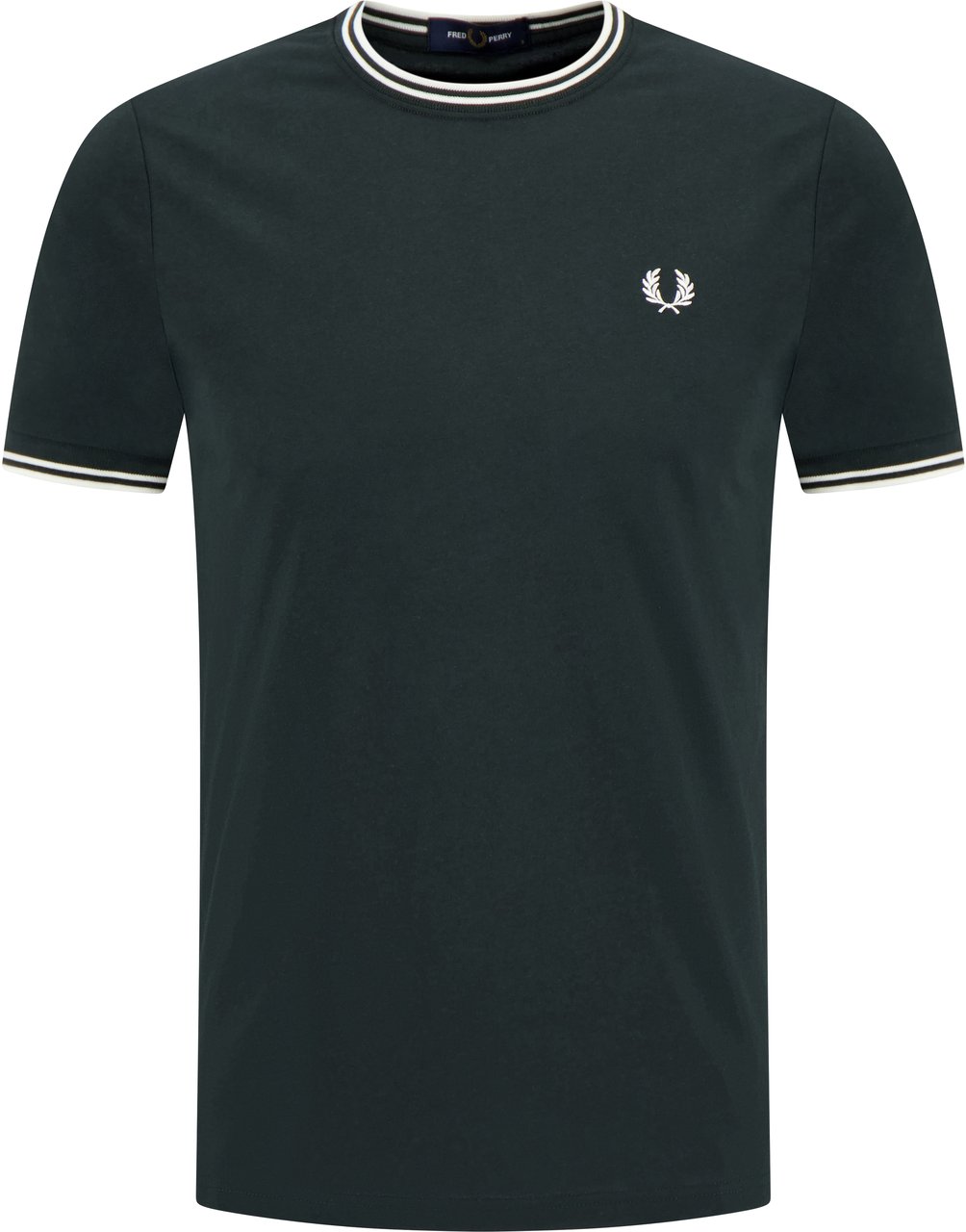 Fred Perry T-shirt Groen Groen