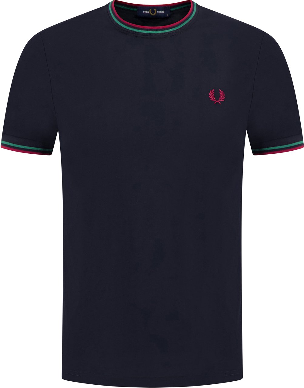 Fred Perry T-shirt Blauw Blauw
